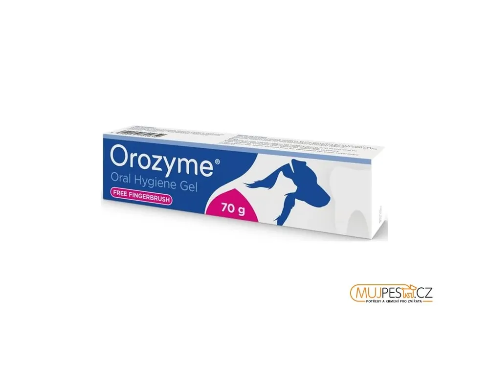 Orozyme orodental gel pro psy a kočky 70 g Dokud Zásoby Vydrží