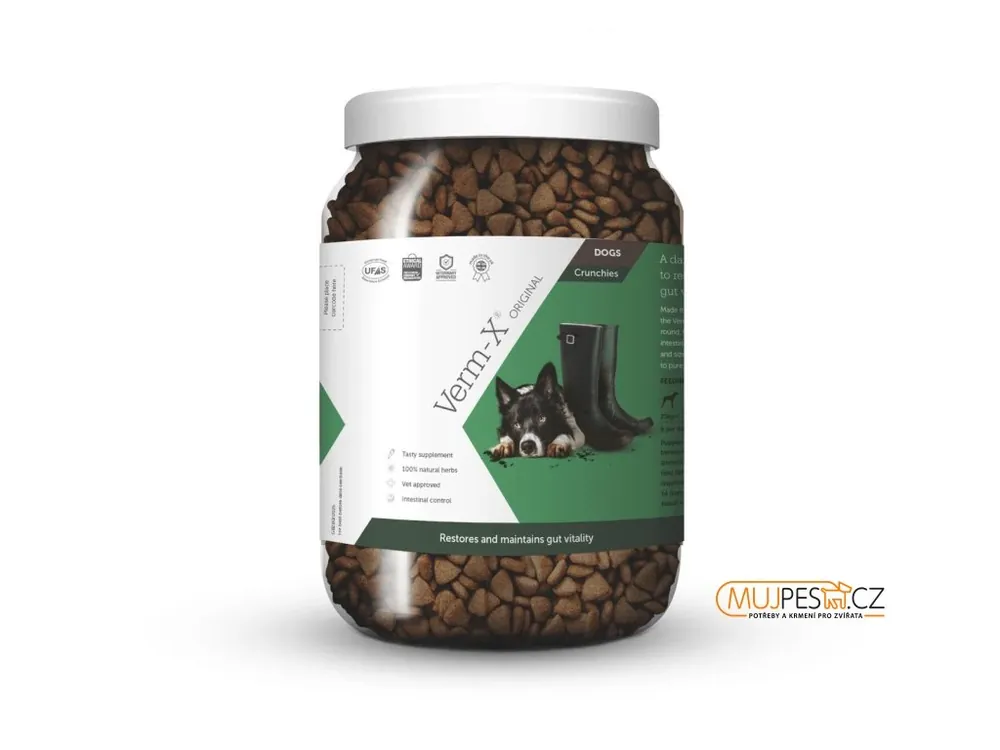 Verm-X Prírodní granule proti strevním parazitum pro psy Cenově Výhodný