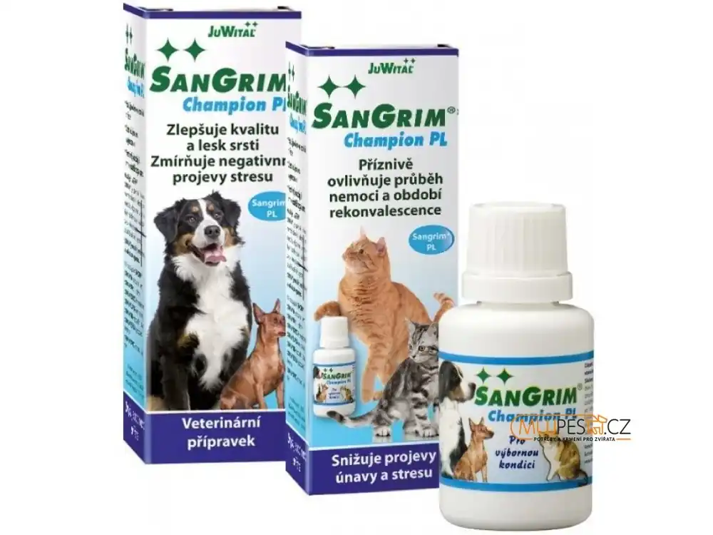 Sangrim Champion PL pro psy a kočky sol 20ml Poslední Šance