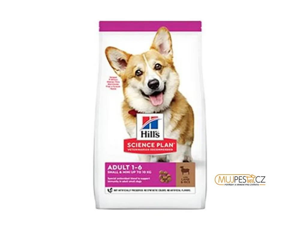 Hill‘s Can.Dry SP Adult Small&Mini Lamb&Rice Výprodej