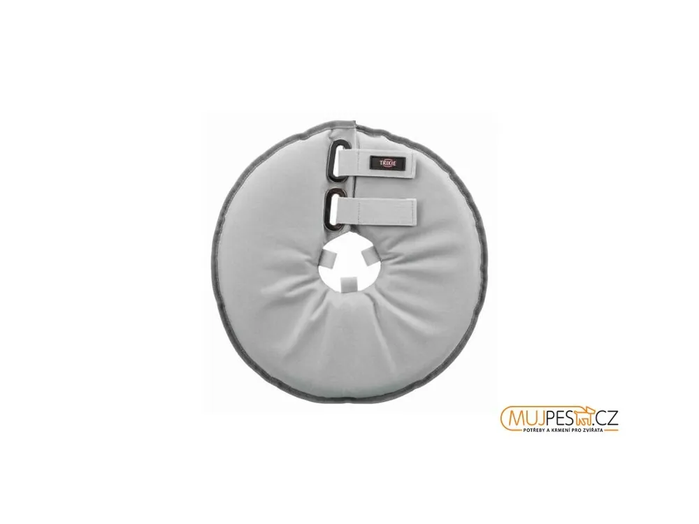 Akční Cena Ochranný měkký límec "disk", polyester/pěna, šedá XS-XL