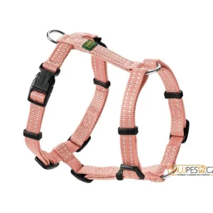 Postroj Tripoli 32-44x1,0cm XXS-XS Hunter růžová Pouze Dnes