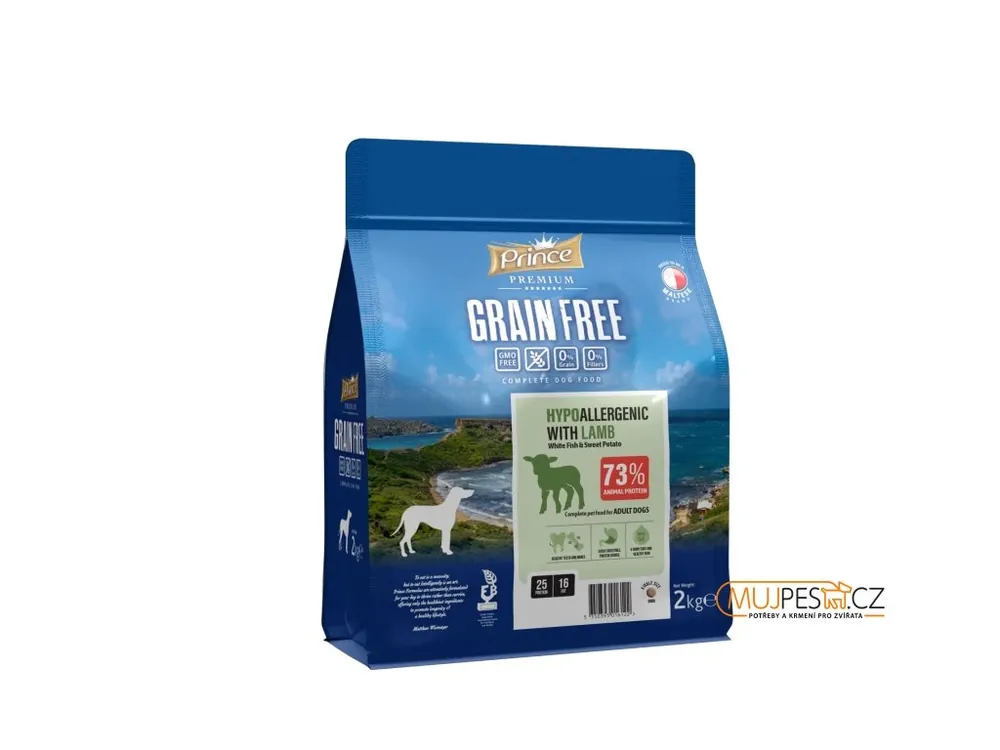 Ověřený Prince Hypoallergenic With Lamb 2Kg
