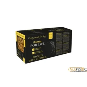 Piškoty FITMIN FOR LIFE pro psy MULTIPACK 6x200g Expresní Doručení