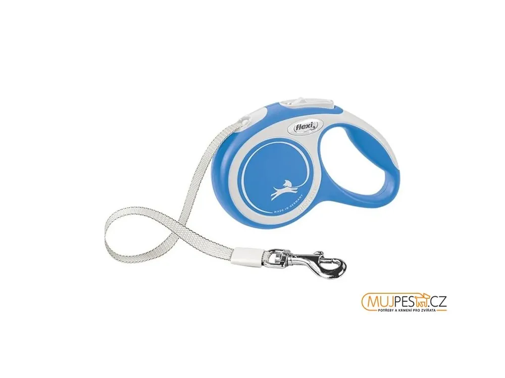 Flexi New Comfort XS pásek 3 m modré 12 kg Akční Cena