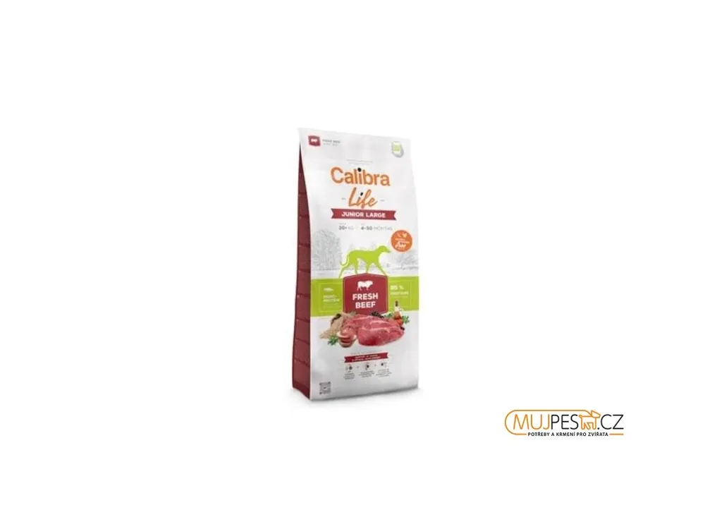 Nová Kolekce Calibra Dog Life Junior Large Fresh Beef