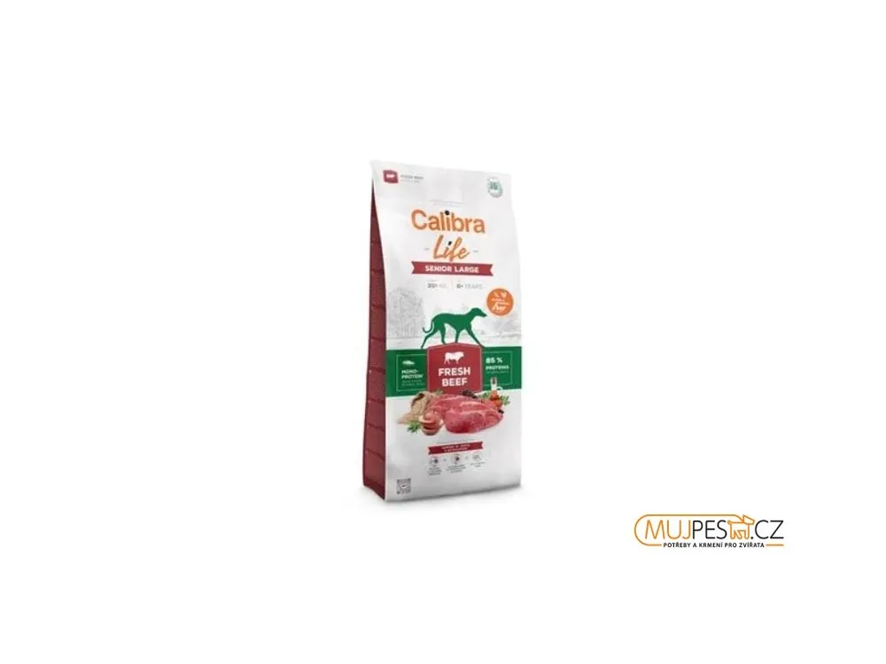Přímo Od Výrobce Calibra Dog Life Senior Large Fresh Beef