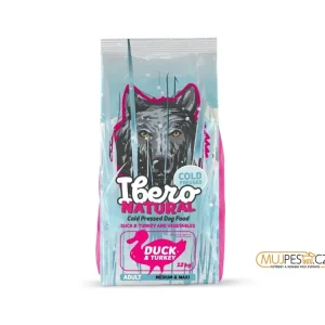 Cenový Hit Ibero Cold PRESSED Dog Senior Duck/Turkey + mls pro pejska