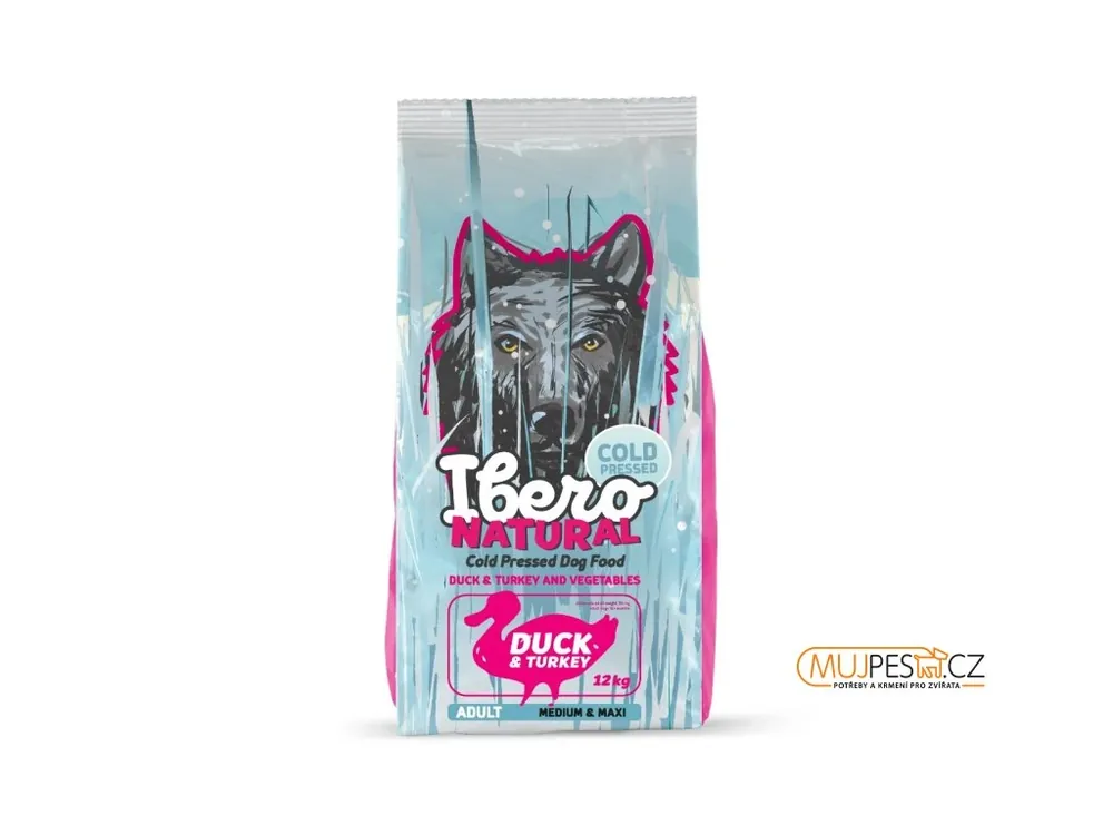 Cenový Hit Ibero Cold PRESSED Dog Senior Duck/Turkey + mls pro pejska