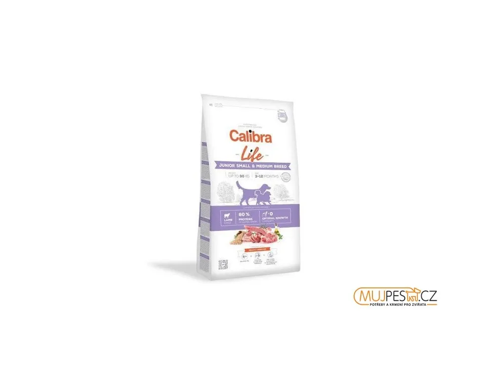 Aktuální Calibra Dog Life Junior Small&Medium Breed Lamb