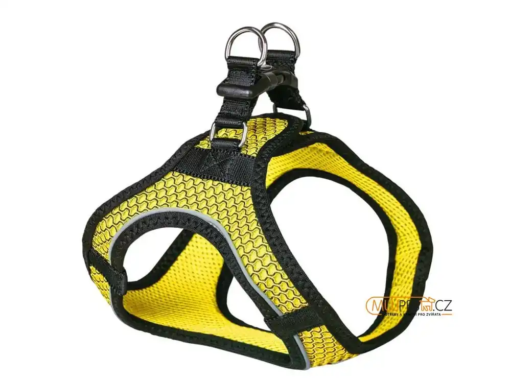 Nobby Postroj MESH AIR XXS-XS 26-30 cm žlutá Zlevněný