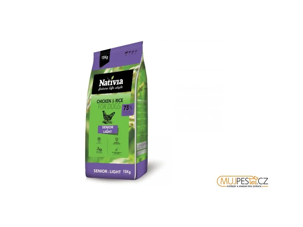 Bezpečná Platba Nativia Senior&Light 3kg