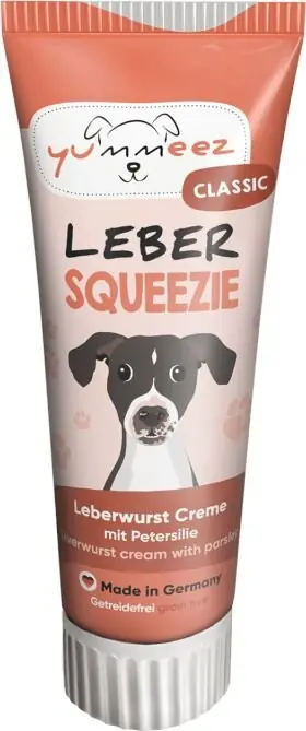 BALENÍ 12 ks – Yummeez Squeezie Leber Játrová 75 g Ověřený