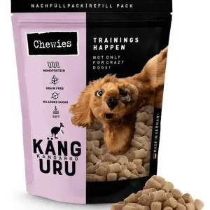 BALENÍ 6 ks – Chewies Trainings-Happen Känguru – klokaní 175 g Sleva