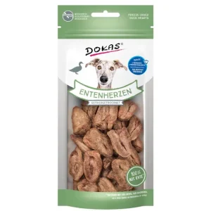 Dokas Mrazem sušená kachní srdíčka 22 g Tovární Cena