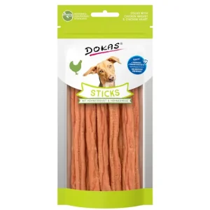 Levný Dokas Tyčinky kuřecí prsa a srdíčka 60 g