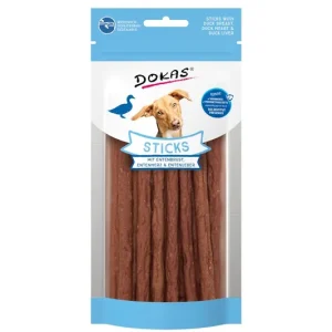Dokas Tyčinky kachní prsa, srdíčka a játra 60 g Aktuální