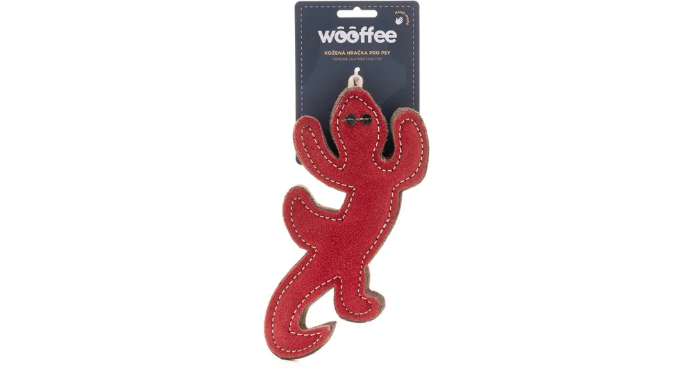 Wooffee kožená hračka Ještěrka Výhodná Nabídka