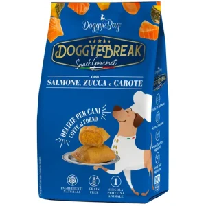 Nová Kolekce DoggyeBag DoggyeBreak s lososem, dýní a mrkví 180 g