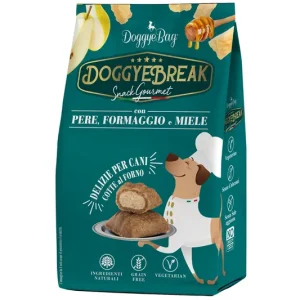 Originální BALENÍ 6 ks – DoggyeBag DoggyeBreak s hruškou, sýrem a medem 180 g