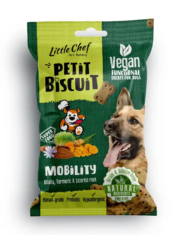 Little Chef Pettit Biscuit Grain Free – Mobility 100 g Ověřený
