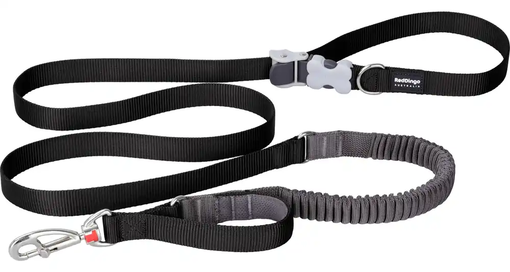 Red Dingo vodítko SuperLead Running – Black – 20 mm x 2,25 m Nízká Cena
