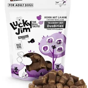 Akční Nabídka Lucky Jim DuoBities kuře s jehněčím 70 g