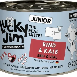 Super Cena Lucky Jim Classic MINI Junior s hovězím a telecím masem 200 g