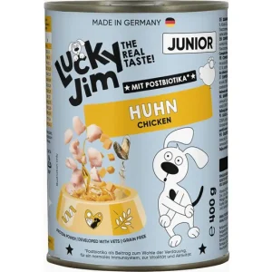 Akční Cena BALENÍ 6 ks – Lucky Jim Classic Junior s kuřecím masem 400 g