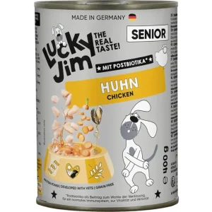 Výprodej BALENÍ 6 ks – Lucky Jim Classic Senior s kuřecím masem 400 g