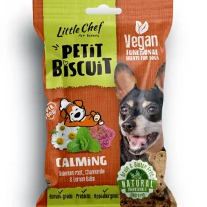 Časově Omezené Little Chef Pettit Biscuit Grain Free Calming 100 g – EXPIRACE 06/2026