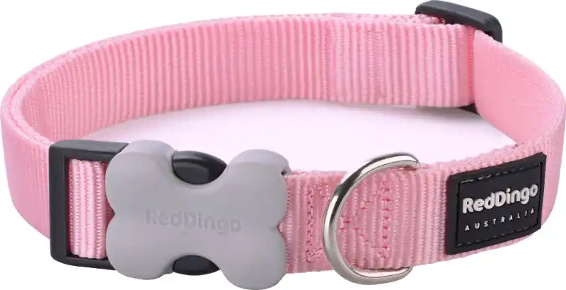 Originální Red Dingo obojek – Pink – 12 mm x 20-32 cm