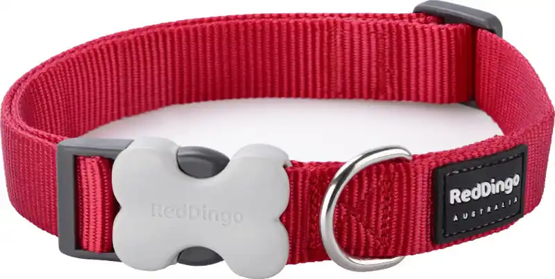 Super Cena Red Dingo obojek – Red – 12 mm x 20-32 cm