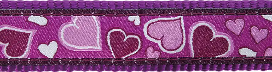 Red Dingo vodítko přepínací – Breezy Love Purple – 25 mm x 2 m Cenová Bomba