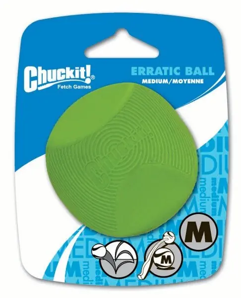 Poslední Šance Chuckit! Erratic Ball míček – Medium 6,5 cm