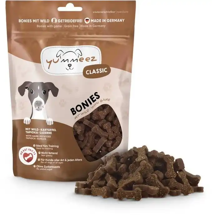 Aktuální Yummeez Classic Bonies se zvěřinou 175 g
