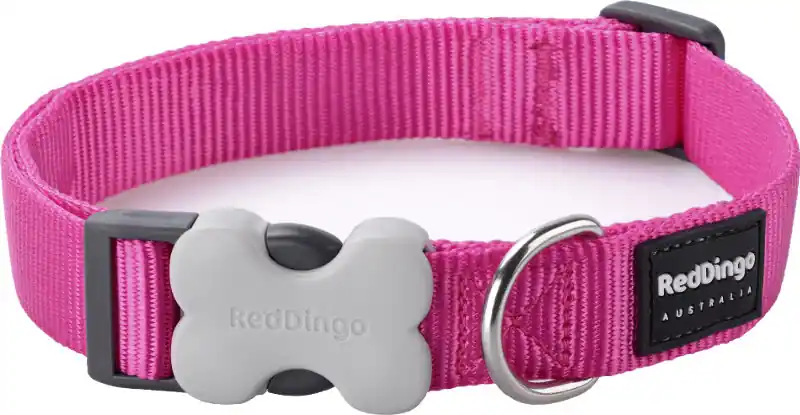Akční Nabídka Red Dingo obojek – Hot Pink – 25 mm x 41-63 cm