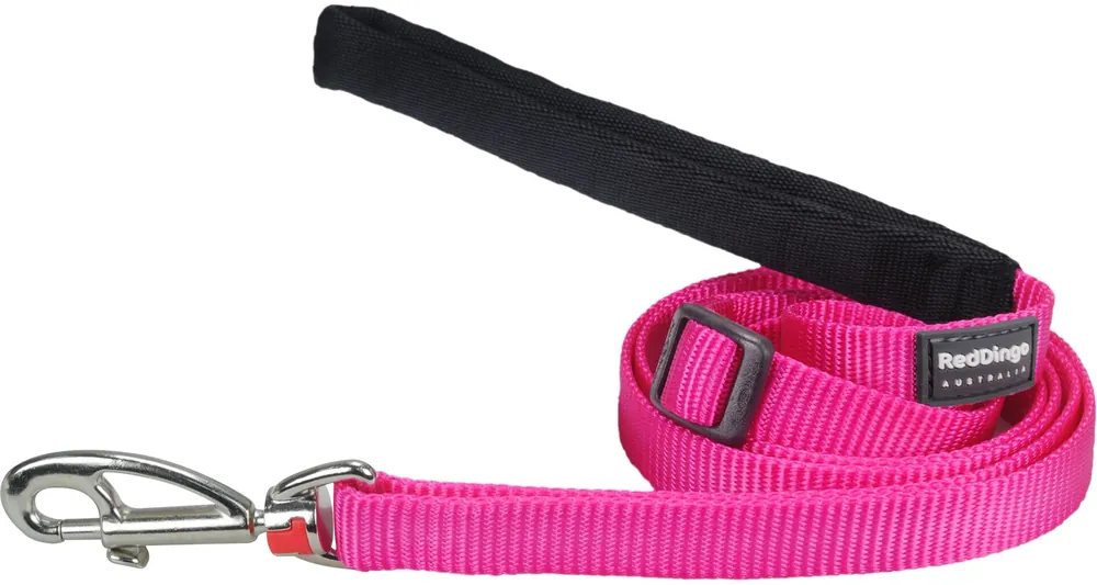 Red Dingo vodítko – Hot Pink – 25 mm x 1,8 m Expresní Doručení