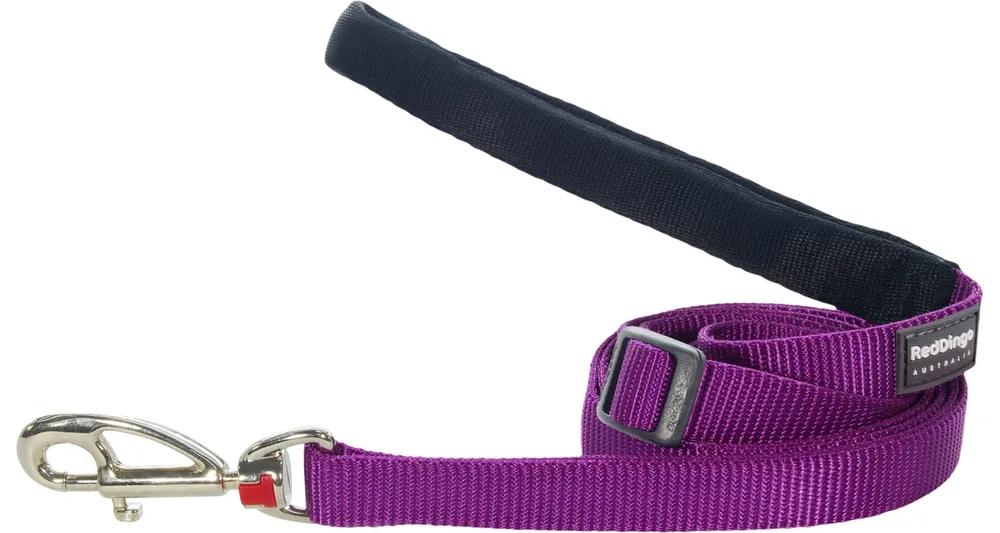 Autentický Red Dingo vodítko – Purple – 12 mm x 1,8 m