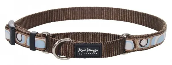 Red Dingo obojek polostahovací – Circadelic Brown – 15 mm x 26-40 cm Akční Nabídka