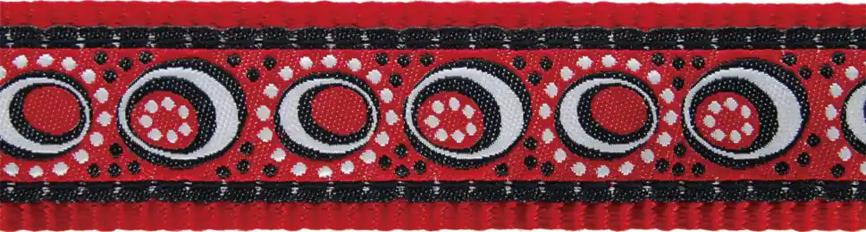 Omezená Nabídka Red Dingo vodítko přepínací – Cosmos Red – 15 mm x 2 m