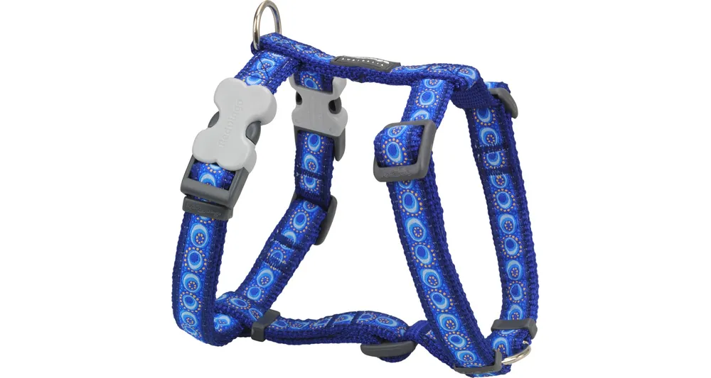 Dokud Zásoby Vydrží Red Dingo postroj – Cosmos Blue – 20 mm x 45-66 cm