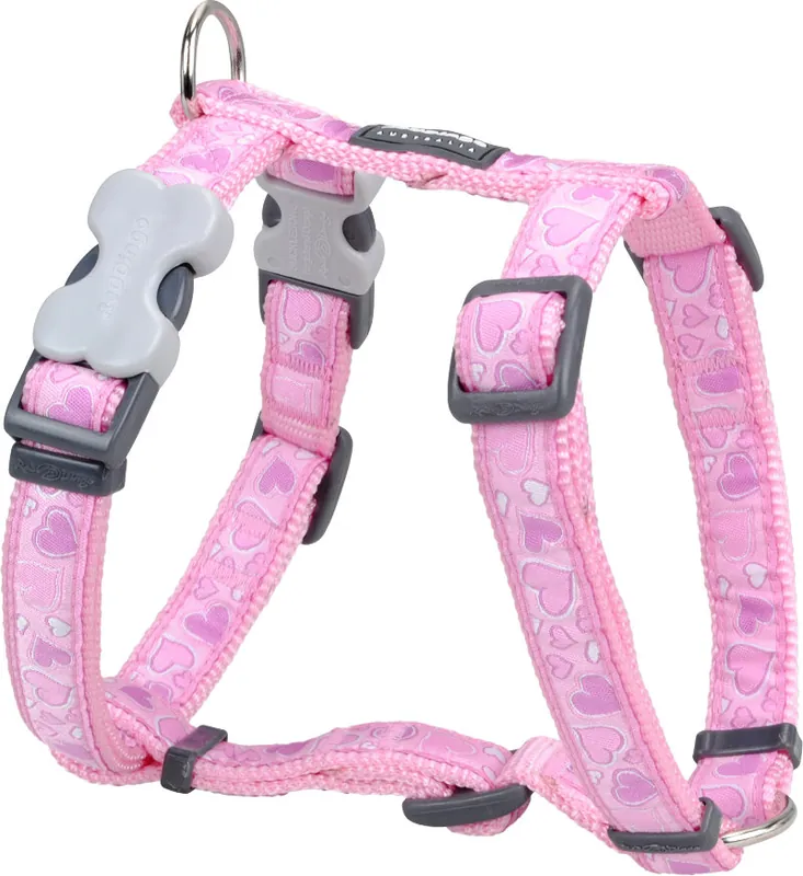 Nízká Cena Red Dingo postroj – Breezy Love Pink – 20 mm x 45-66 cm