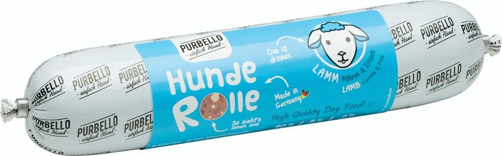 PURBELLO – s jehněčím, mrkví a hráškem 400 g Jen Po Omezenou Doba