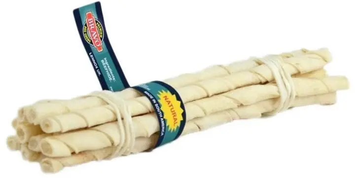 Tyčka z hovězí kůže Natural 10 ks – 25 cm Cenový Hit