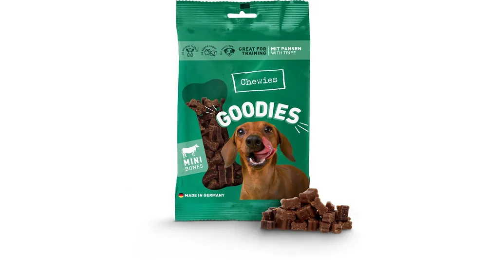 Chewies Goodies s dršťkami 125 g Zlevněný