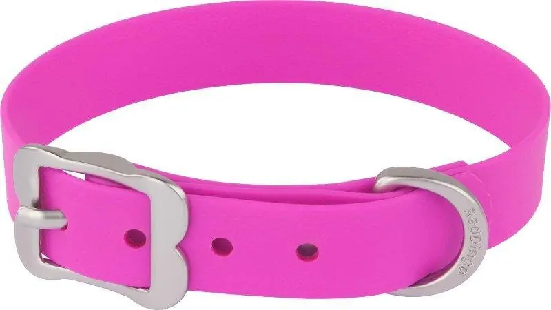 Red Dingo obojek Vivid – Hot Pink – 12 mm x 20-25 cm Sezónní Sleva