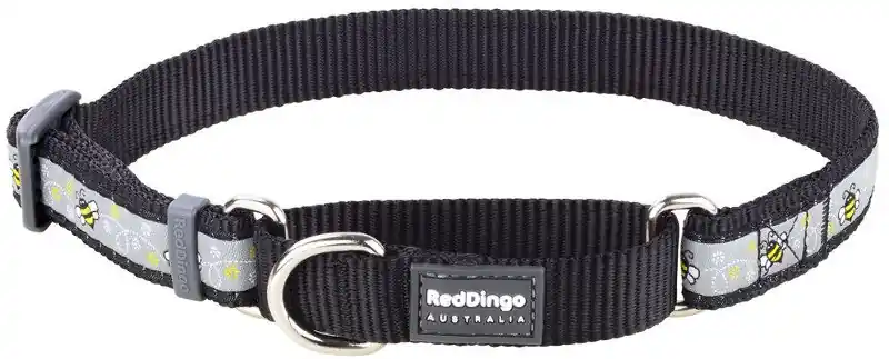 Red Dingo obojek polostahovací – Bumble Bee Black – 25 mm x 41-62 cm Bezpečná Platba