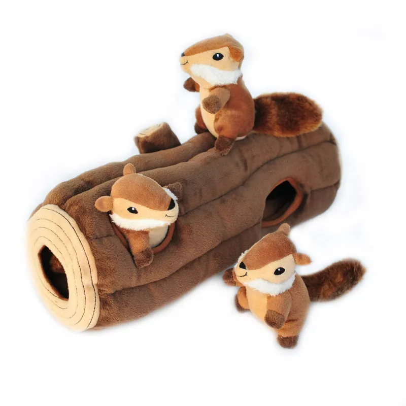 ZippyPaws Burrow - Veverky v kmeni Expresní Doručení