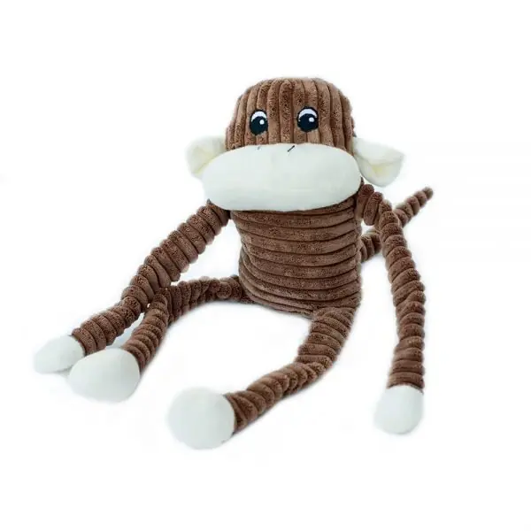 Originální ZippyPaws Spencer - Opice hnědá Large